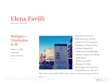 Tablet Screenshot of elenafavilli.com